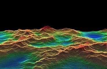 3D Digital Elevation Models (DEMs) from LiDAR Data Point Clouds